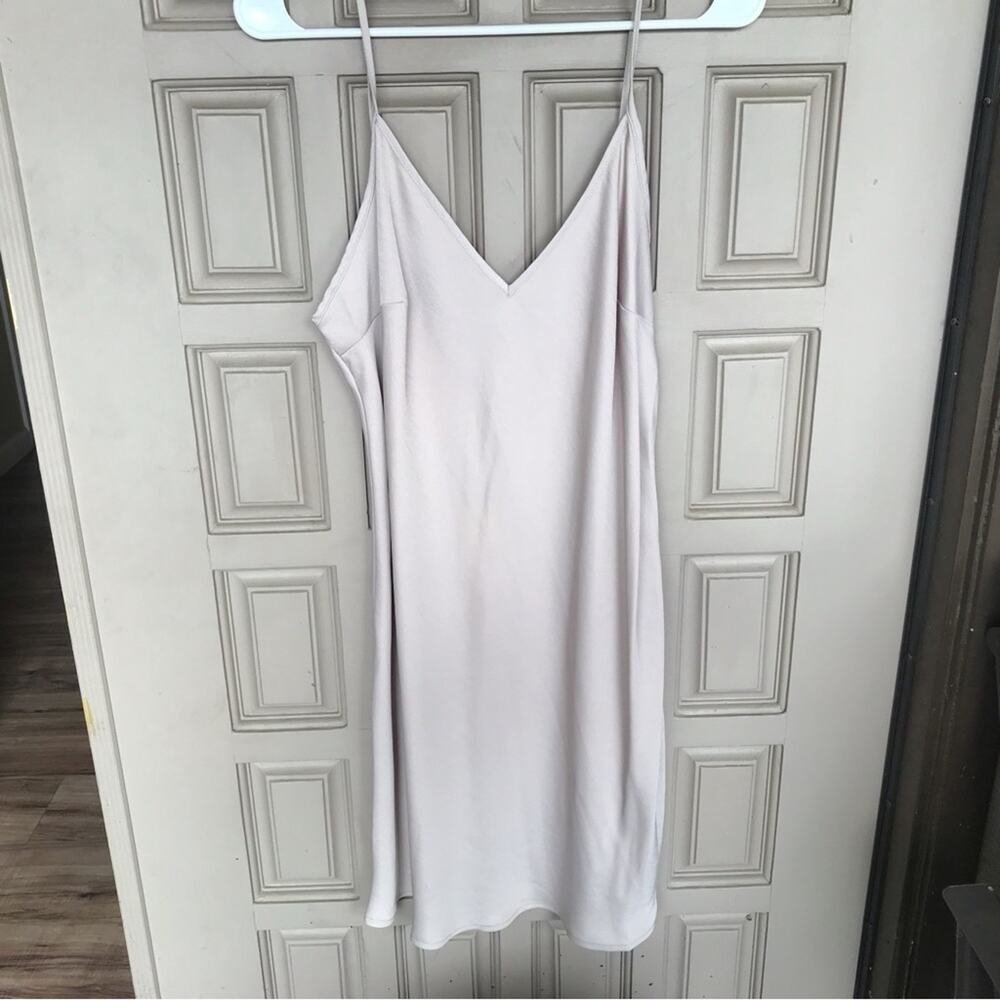 A new day, chemise, size, large, ivory, color, adjustable straps, silky, smooth